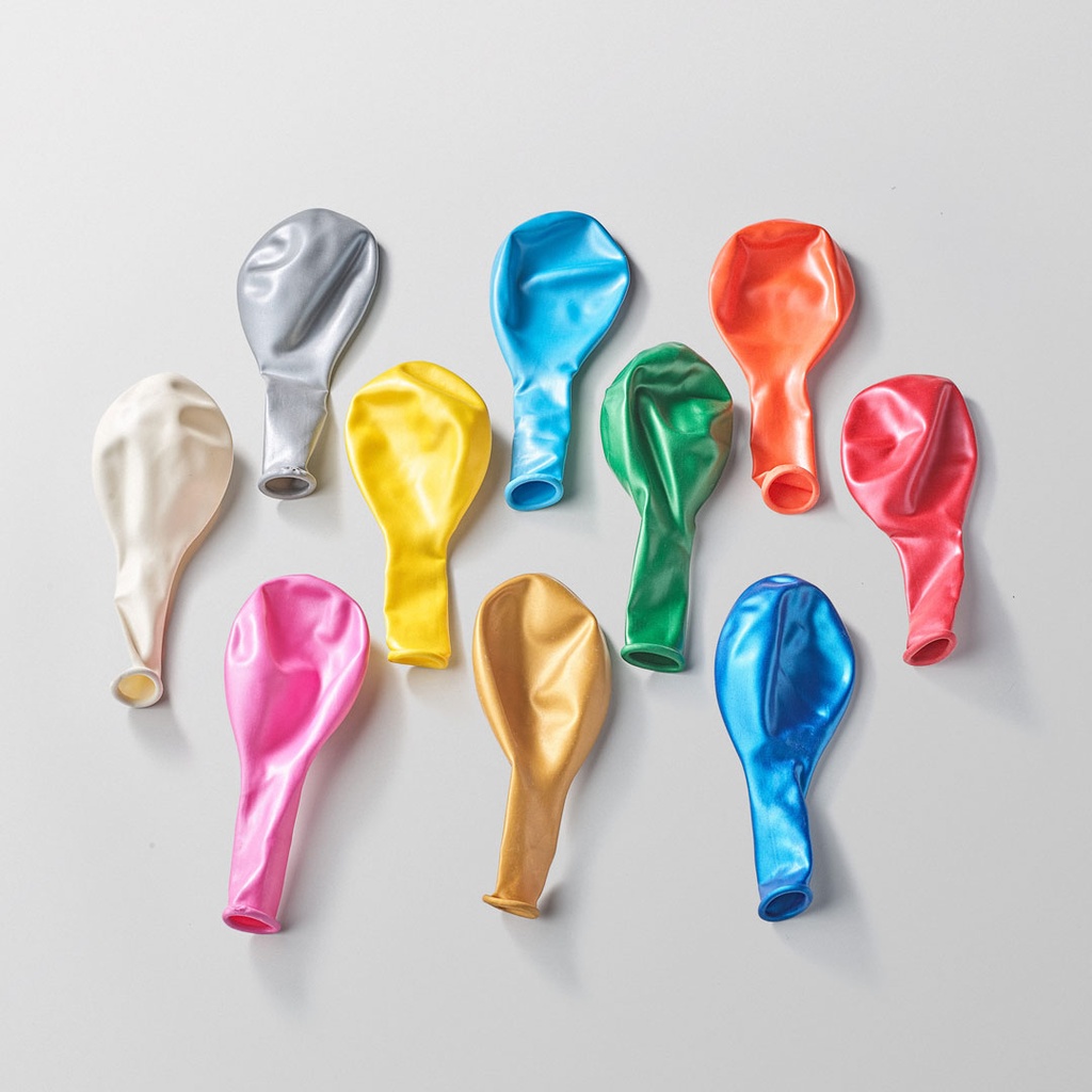 Colored balloons