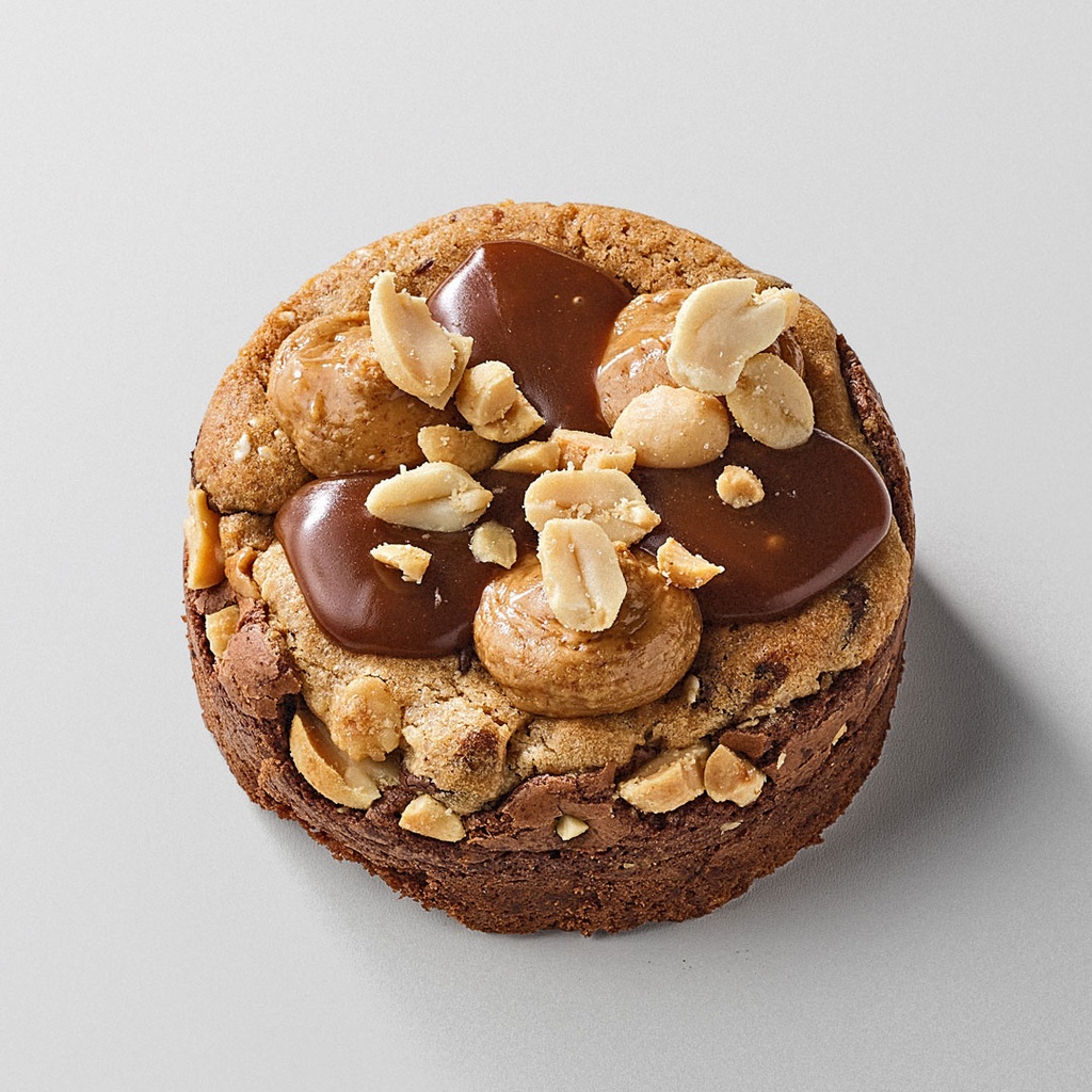 Brookie cacahuète