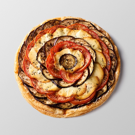 Tarte fine parmigiana