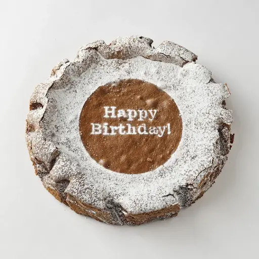 Zacht chocoladetaart (Happy Birthday)
