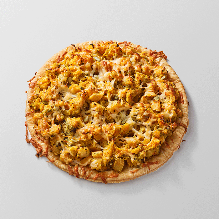 Thin pumpkin tart