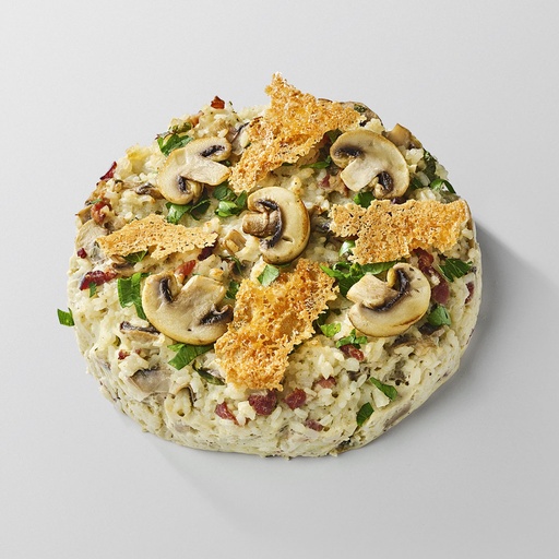 Risotto champignon spek